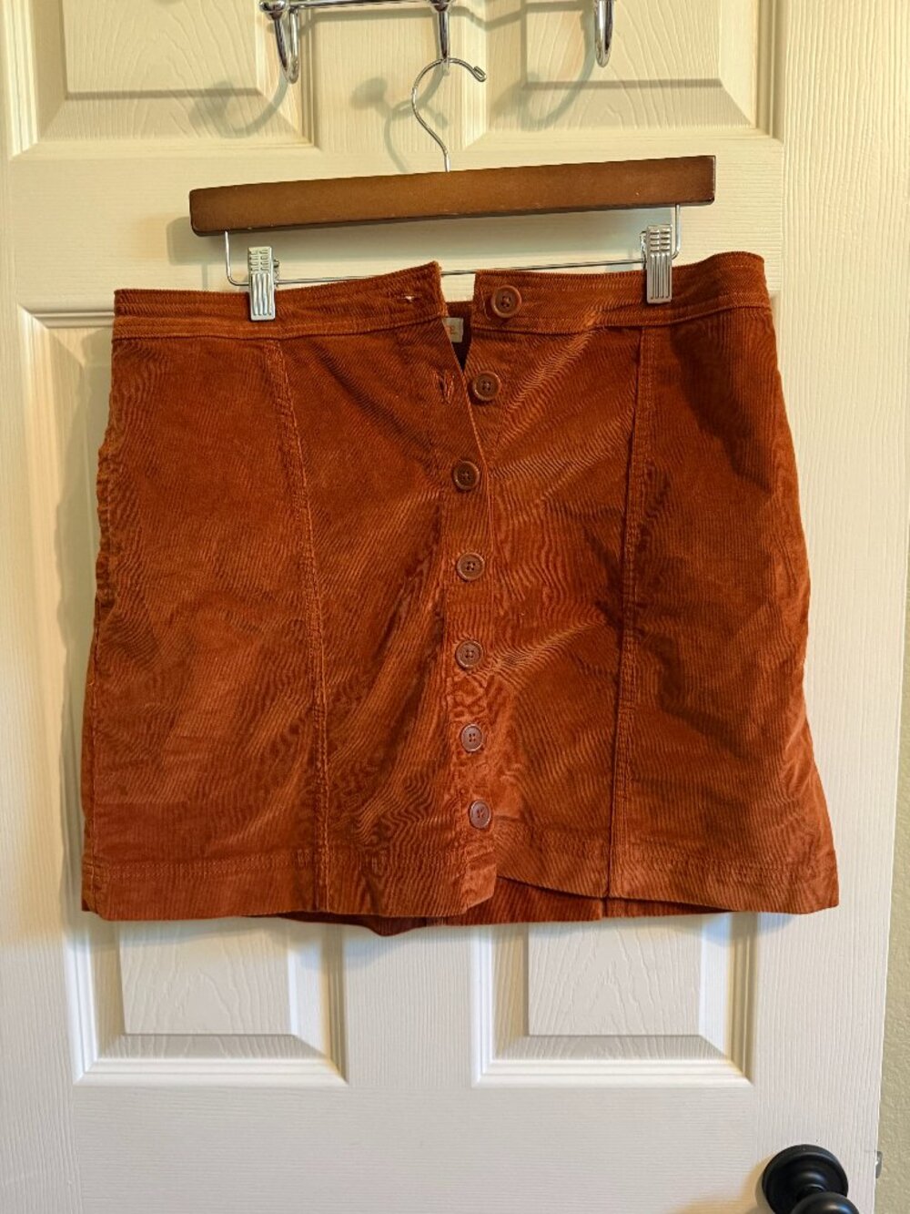 Corduroy Mini Skirt